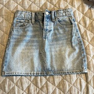 Old Navy Girl's Stylish Light Blue Denim Skirt